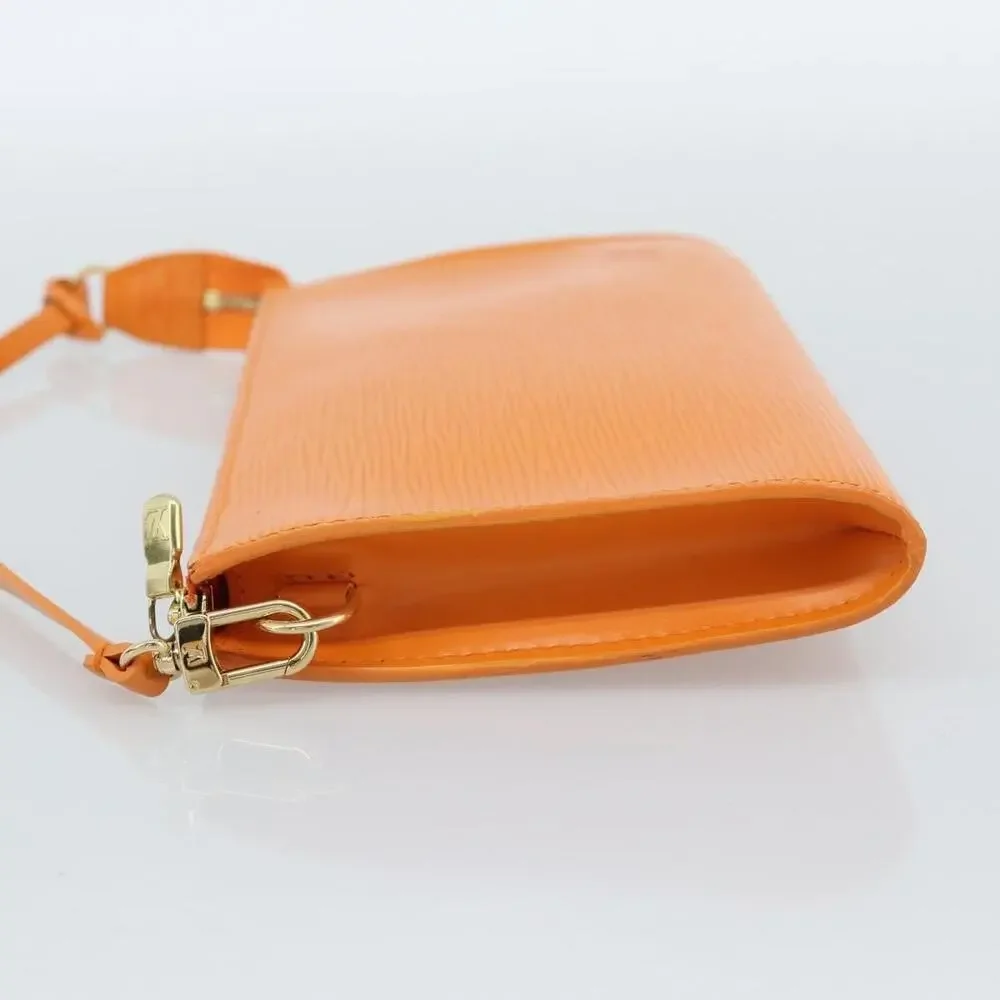 Louis Vuitton Epi Pochette Accessoires Pouch Orange